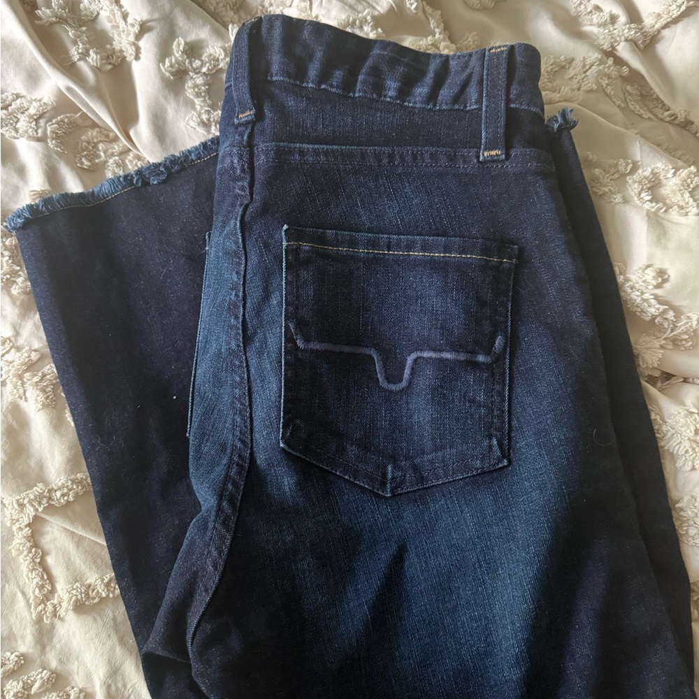 Kimes Ranch Women's Dark Blue Boot Cut Jeans